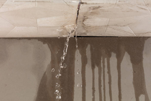 Professional Flood Damage Cleanup technician working in Grimesland, NC